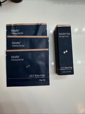 AlphaRet Body Overnight Cream + Exfoliating Peel Pads